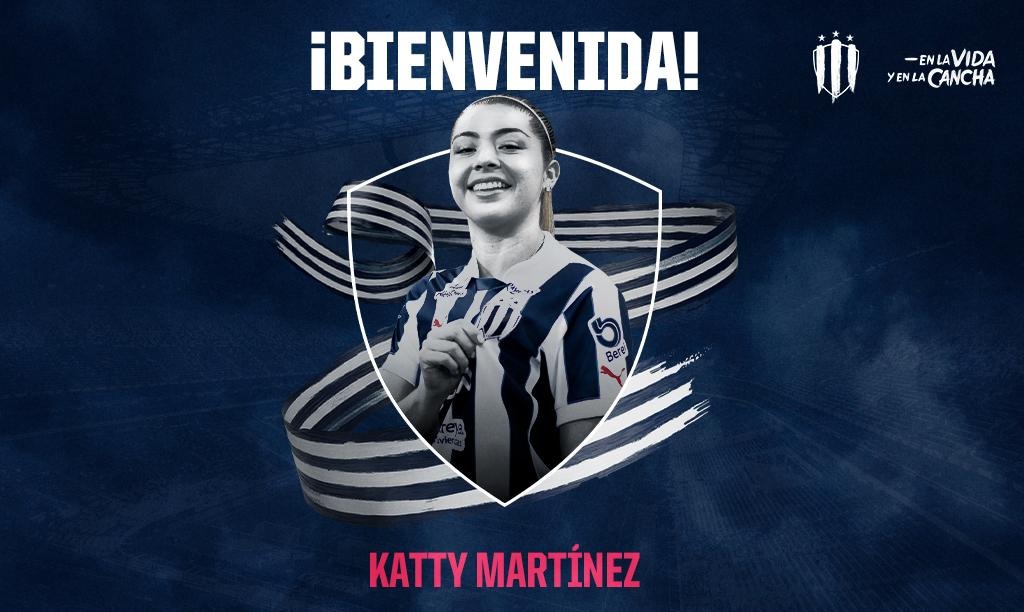 ¡Oficial! Katty Martínez es nueva jugadora de Rayadas